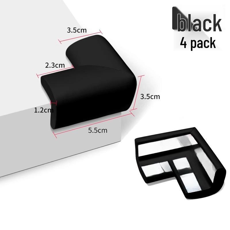 Silikon-Tischkantenschutz - Kollisionsschutz, Stoßschutz, Weiches Möbel-Sicherheitsset.