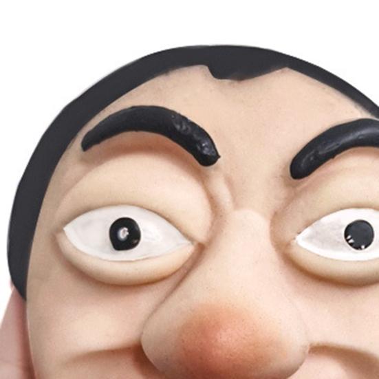 1/2/4Pcs Naked Ugly Man Squeeze Toy Stress Relief Slow Rising Ugly Face Sensory Toy Soft Stretchy Stress Ball Fidget Toy Party Favors