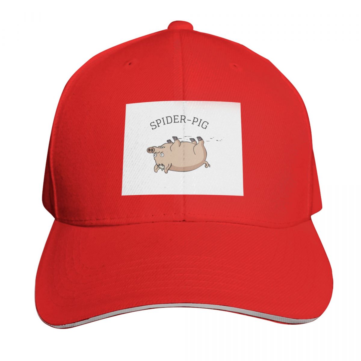 Spiderpig Baseball Cap Fishing cap fun hats Luxury Hat black Women Hats Unisexs
