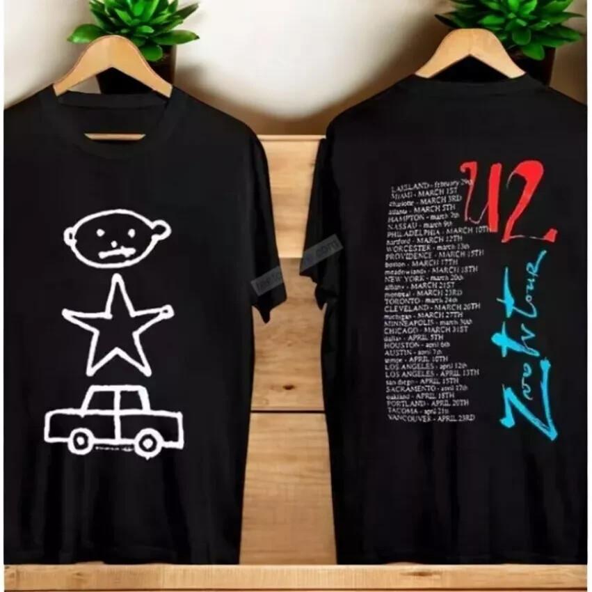 Baby Achtung Zoo Tv Tour U2 1991 Rock Shirt Perfect Gift For Friends & Family Unisex T-Shirt XL