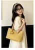 Hand-Woven Large Capacity Women’s Bucket Tote - Spring/Summer 2026 Collection