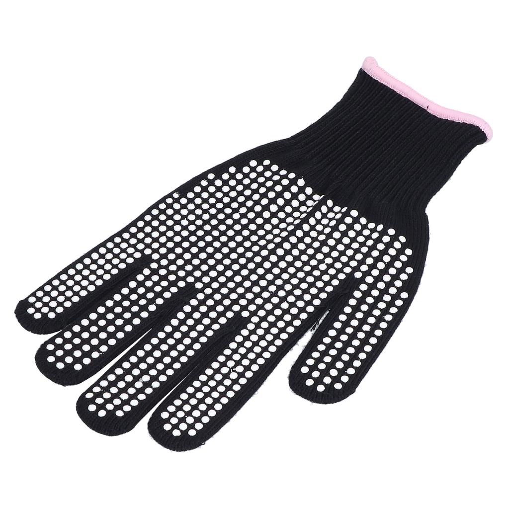 4Pcs Heat Resistant Gloves High Temperature Resistant Anti Scalding Mitts with Silicone Bumps