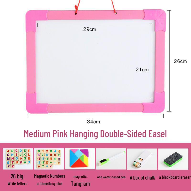 Lavagna/Lavagna Bianca Magnetica Double-Sided per Bambini per Scrivere e Disegnare