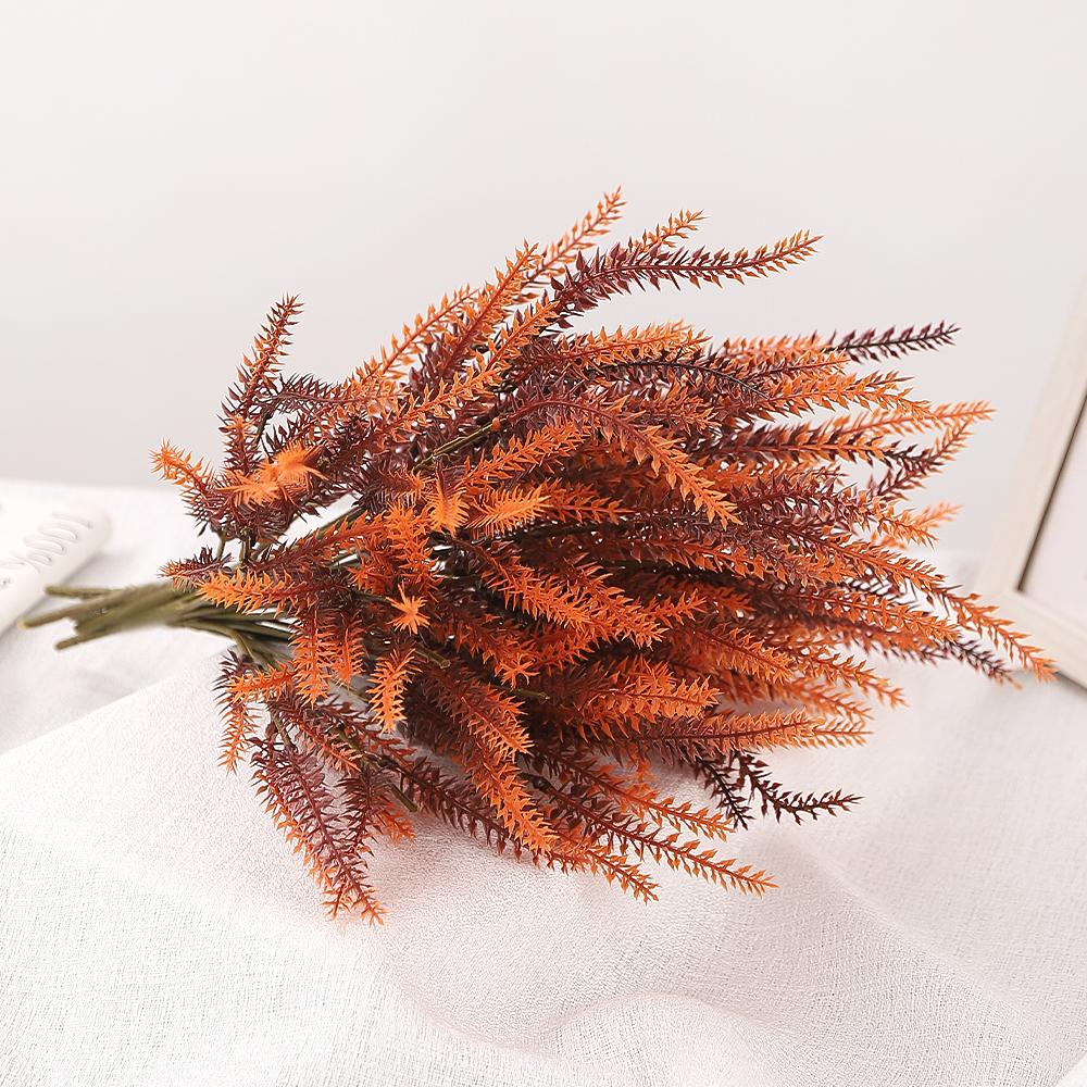 Purple Artificial Lavender Flowers Bouquet Fake Plant For Home Decor Garden Christmas Wedding Decoration Vase Accessories Indoor