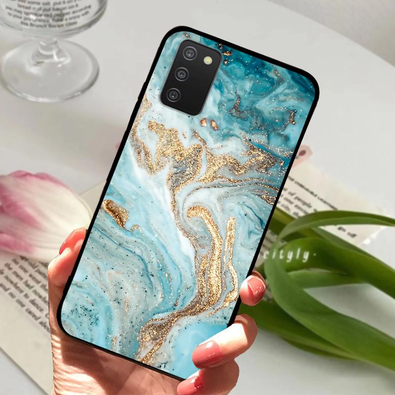 For Samsung A03s Case SM-A037F Fashion Shockproof Soft Silicone TPU Phone Cover For Samsung Galaxy A03S a03 s Coque Bumper