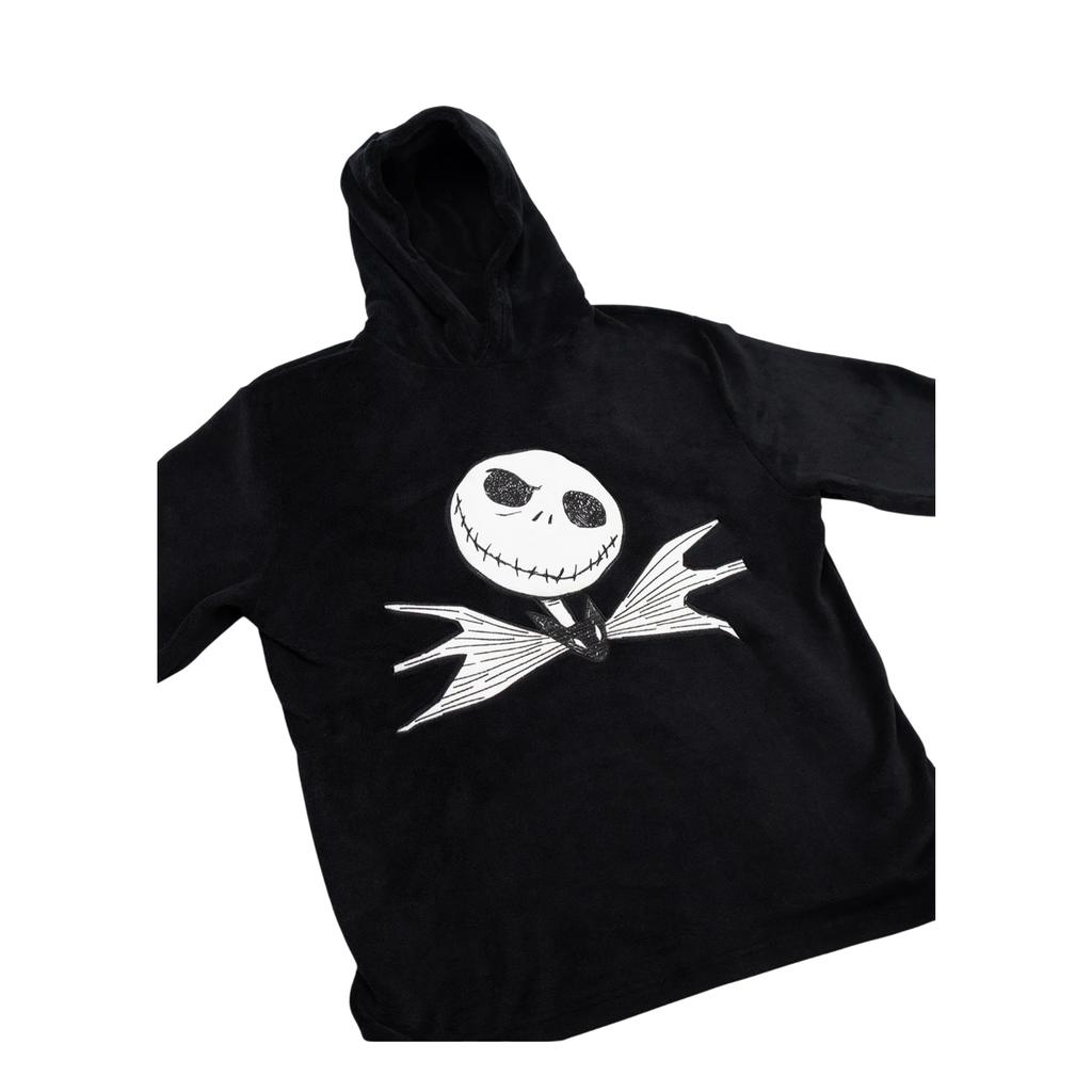 The Nightmare Before Christmas Mens Face Long-Sleeved Long Pyjama Set