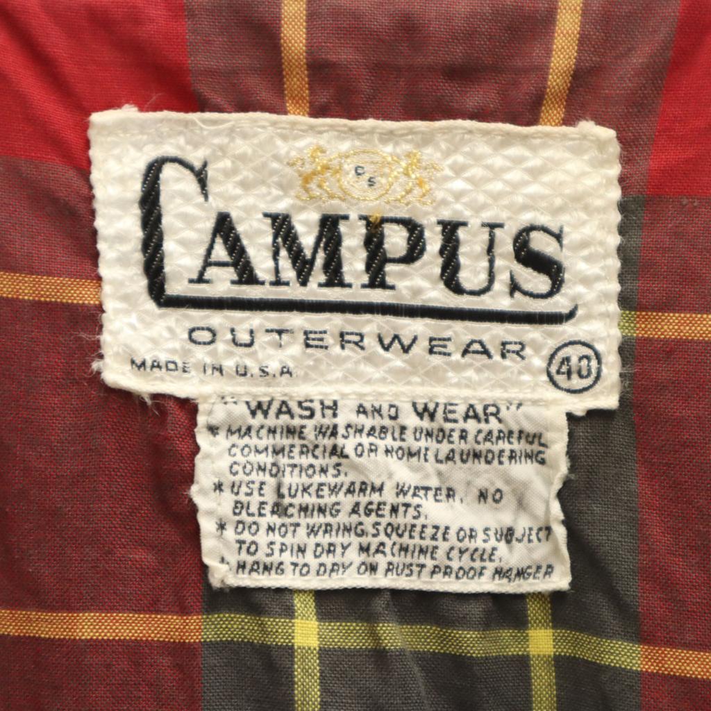 Campus 50s Made In USA Vintage Harrington Jacket 40 Gray Men's Used
