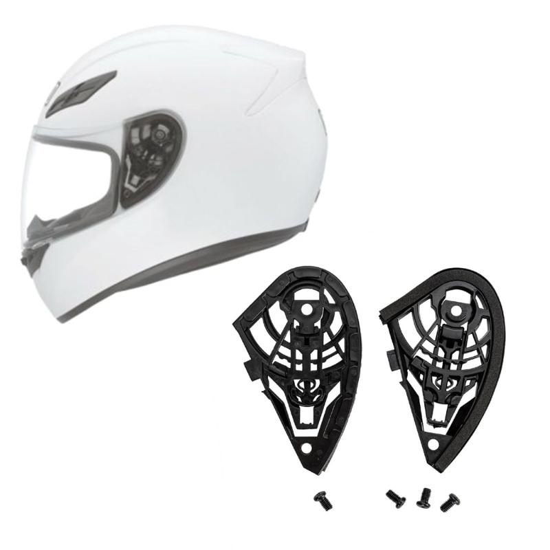 Para Osłony Twarzy Osłony Przeciwwiatrowe Podstawa ze Śrubą Akcesorium do Kasków Motocyklowych dla Kasków K3 K4 Podstawa Płyty Akcesoriów Osłon