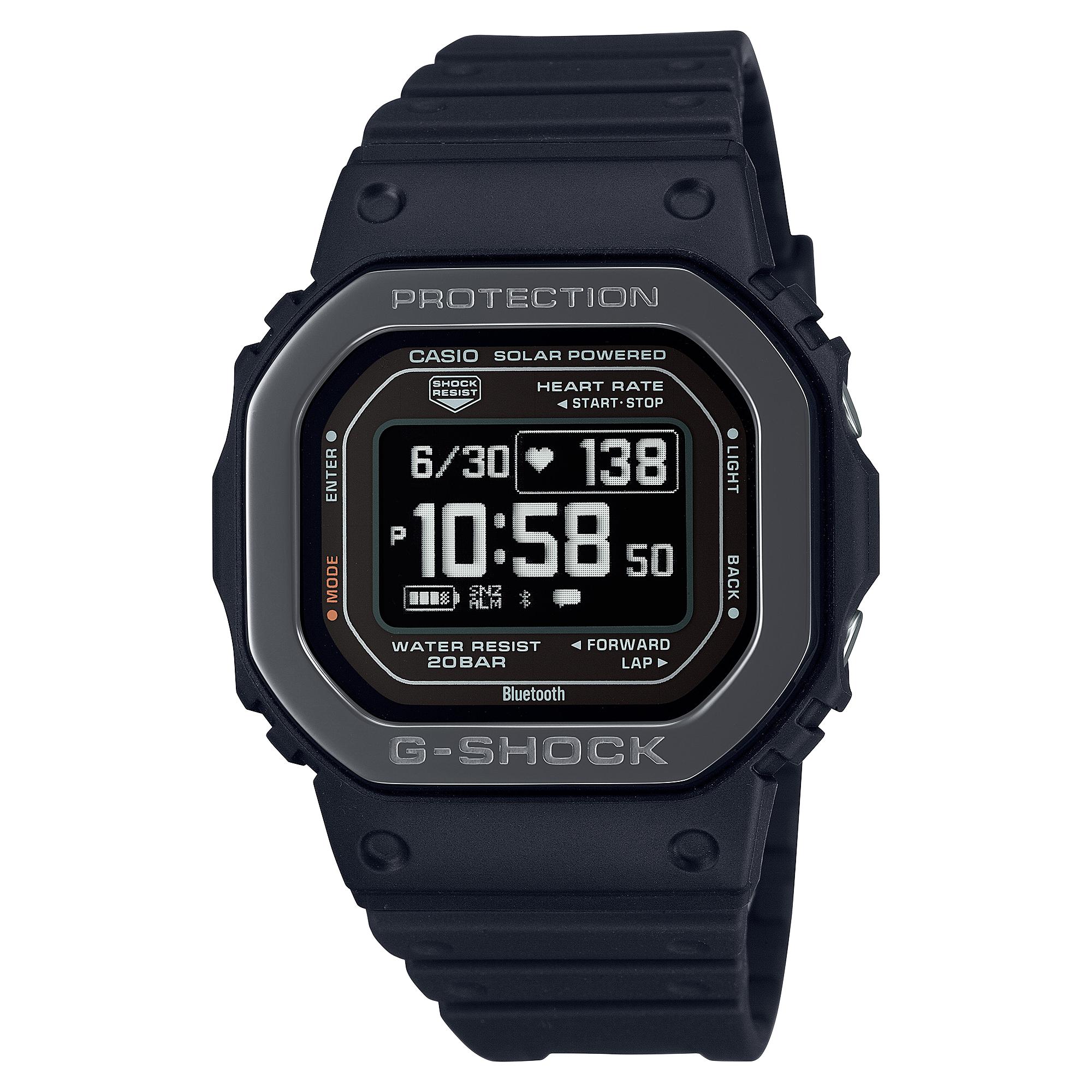 

Casio Men s Stainless Steel 200M Water Resistant Digital Shock Resistant Quartz Watch DW-H5600MB-1 чёрный