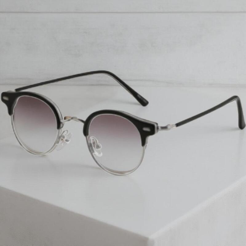 Unisex Retro Style Round Mini Glasses