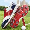 THESTRON Men's Professional Golf Shoes, Large Size 39-48, Spiked and Anti-slip Sport Footwear