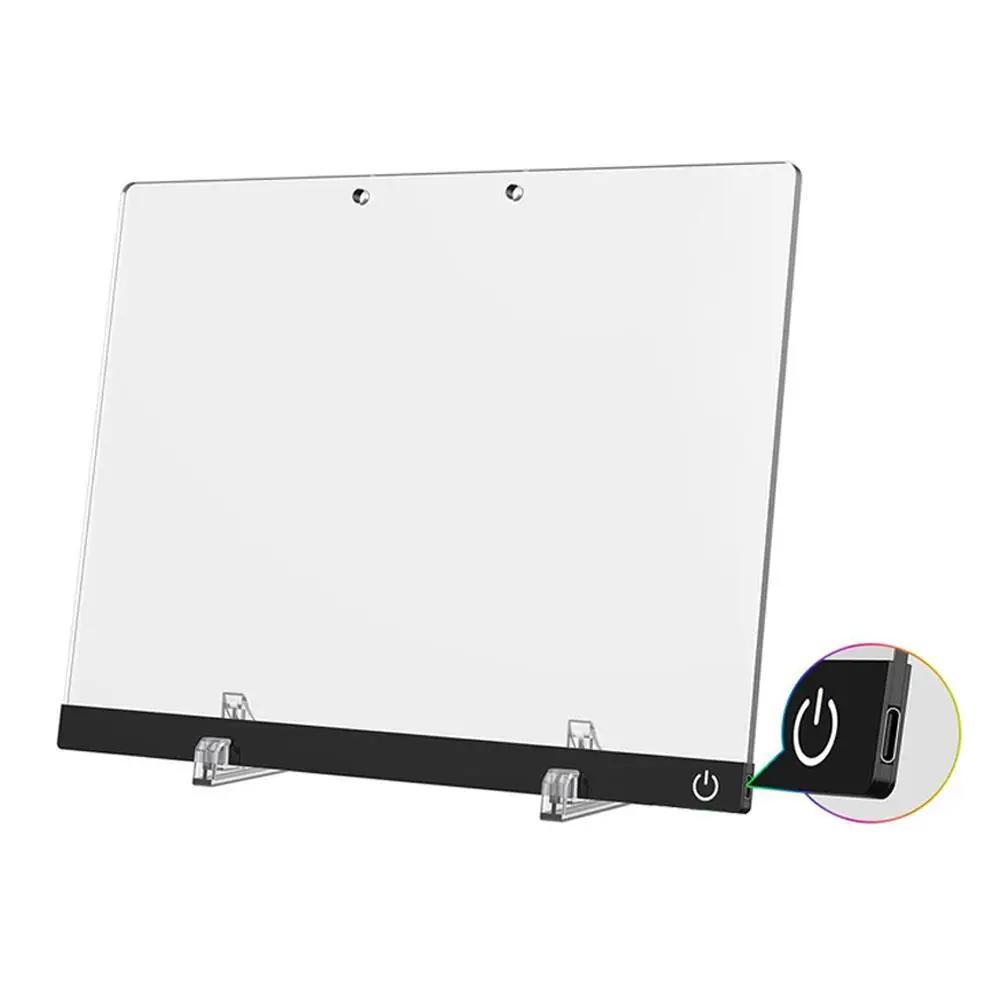 Light Up Dry Erase Board Led Letter Message Board With Acrylic Dry Pens Board Light Colorful Board 7 With Erasable Erase Dr S1b3