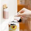 Wall-mounted Refrigerator Side Storage Boxes Magnetic Straw Storage Container
