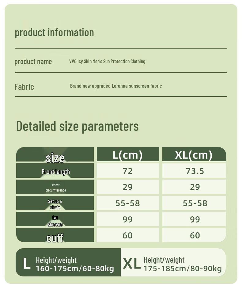 VVC Men's UPF50+ Sun Protection Long Sleeve Shirt