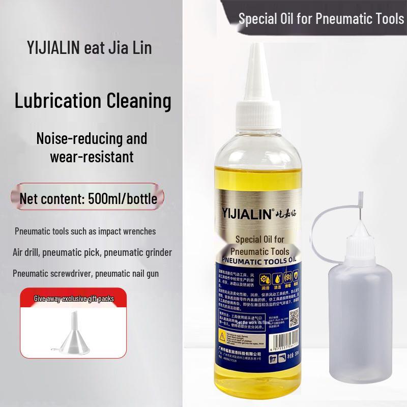 Air Tool Maintenance Oil for Impact Wrench, Grease Gun, Screwdriver, Grinder, and Nail Gun
