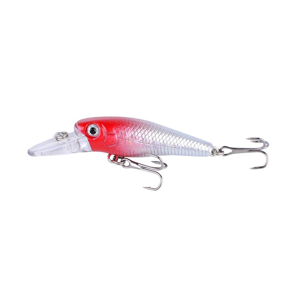 5.5cm Minnow Lure for Sea Bass, Realistic Hard Bait, 3.5g
