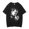 Cartoon Junji Ito Uzumaki T-Shirt Horror Japan Guro Funny Girl Anime High Quality Cotton T Shirt Gift Shirt1