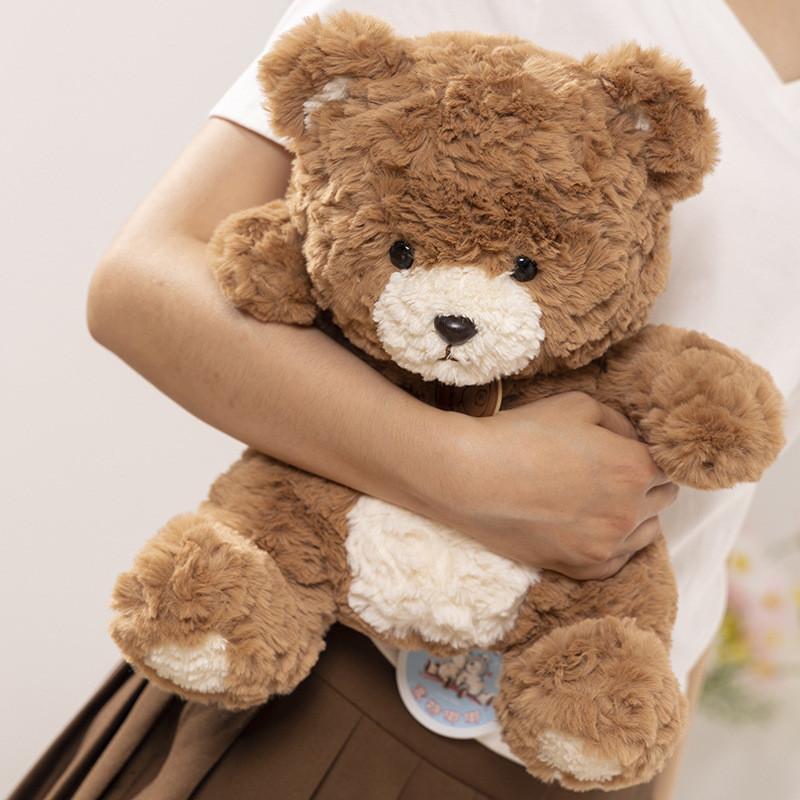 Plush Creative Charming Bear Toy Available In Brown Pink And White Colors