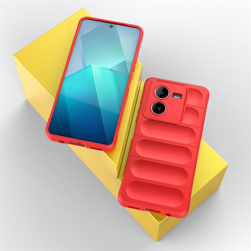For Vivo IQOO Z8X Case Vivo IQOO Z7X Z8X Cover Skin-Friendy Silicone Luxury TPU Shockproof Protective Phone Cover Vivo IQOO Z8X