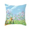 Bicycle Pattern Decorative Pillowcase Living Room Office Decoration Home Pillowcase