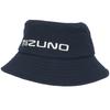 Mizuno Breath Thermo Golf Bucket Hat with Printed Brim Deep One Size Fits Most Hat, Lining, Heat-Generating Material, Men's, Navy, (E2MWB507)