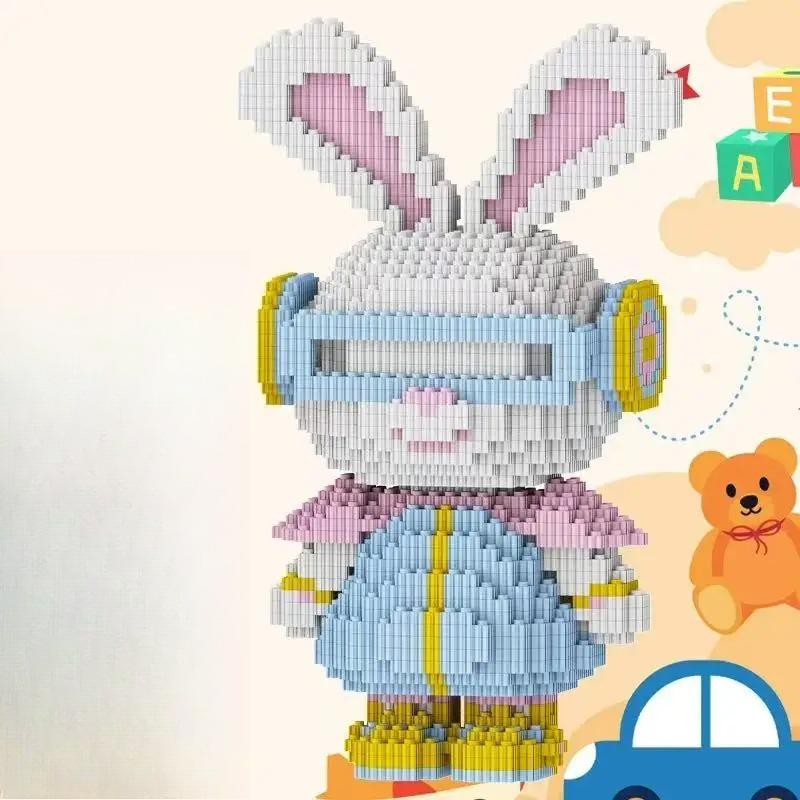 3D Animal Large Heavy Unicorn Micro Diamond Building Block Small Particle Brick Toys Children's Birthday Gifts Home Ornament