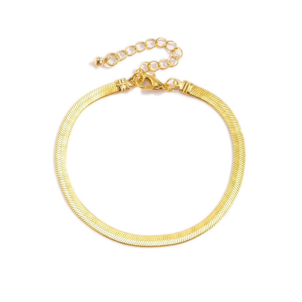 Jewelry Hip-hop Simple Snake Bone Chain Clavicle Chain Niche Metal Chain Necklace