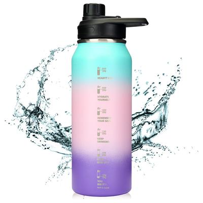 BottHealth Cold Insulated Water 1 Direct Leak SUS304 Stainless Vacuum Insulated Sports Easy To Wide Mouth Stainless Leak Mountain Blue Pink Purple