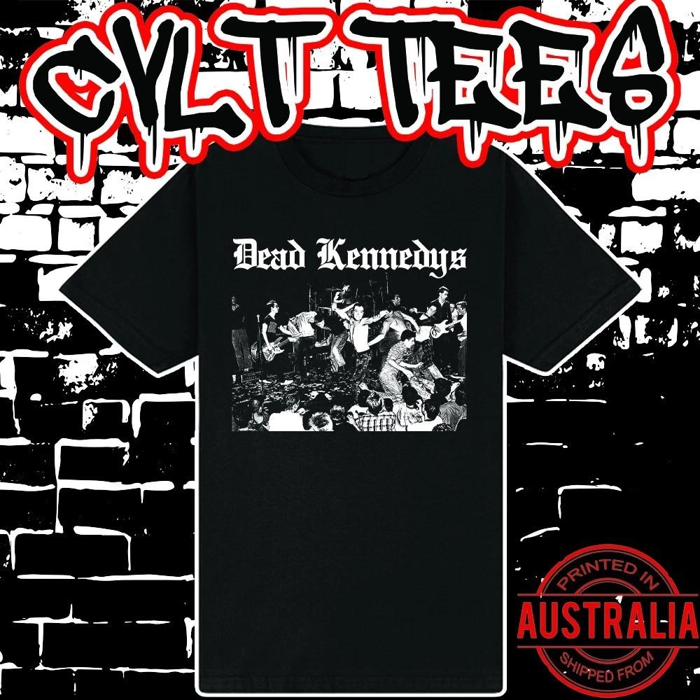 Men s and Women s T-shirts Dead Kennedys Band Tee ~ Premium Black Gildan Cotton XXXXL