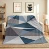 Geometric Flannel Blanket Throw Blanket Soft Warm Sofa Bed Camping Car home Decor Unique Christmas Gift C9301745
