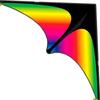 Rainbow Triangle Kite with Double Tail - Colorful Cartoon Design for Children & Adults