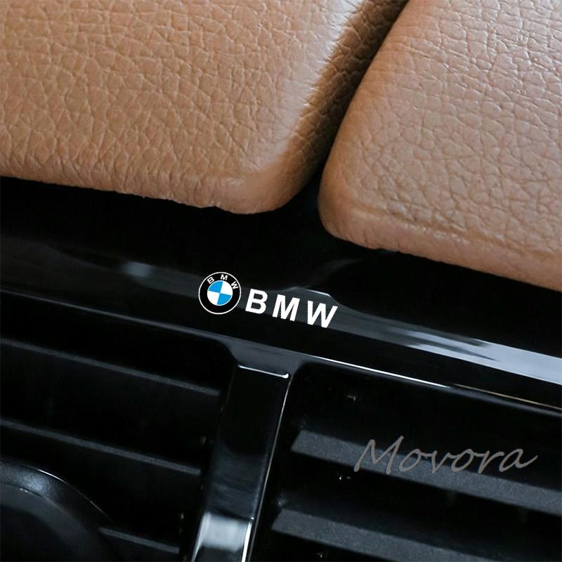 Car Interior Sticker Creative Emblem Badge Sticker Waterproof For BMW M F10 F20 E83 E90 E92 E93 X1 X5 X6 F30 G03 E43 E53 E63 E84 EN0