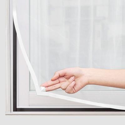 Prodyšná okenní síťka Proti hmyzu Moskytiéra Magnetická závěs Síťovaná závěs DIY Patio
