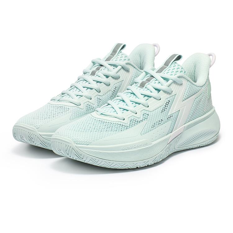 361 Big3 Team Low top Basketball Shoes Men's Green 672411123-3