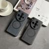 Magnetic Phone Case for OPPO Reno11 Reno10 Reno9 Reno8 Pro Plus Find X5 X6 Pro X7 Ultra Lambskin Texture Fuax Leather Cover