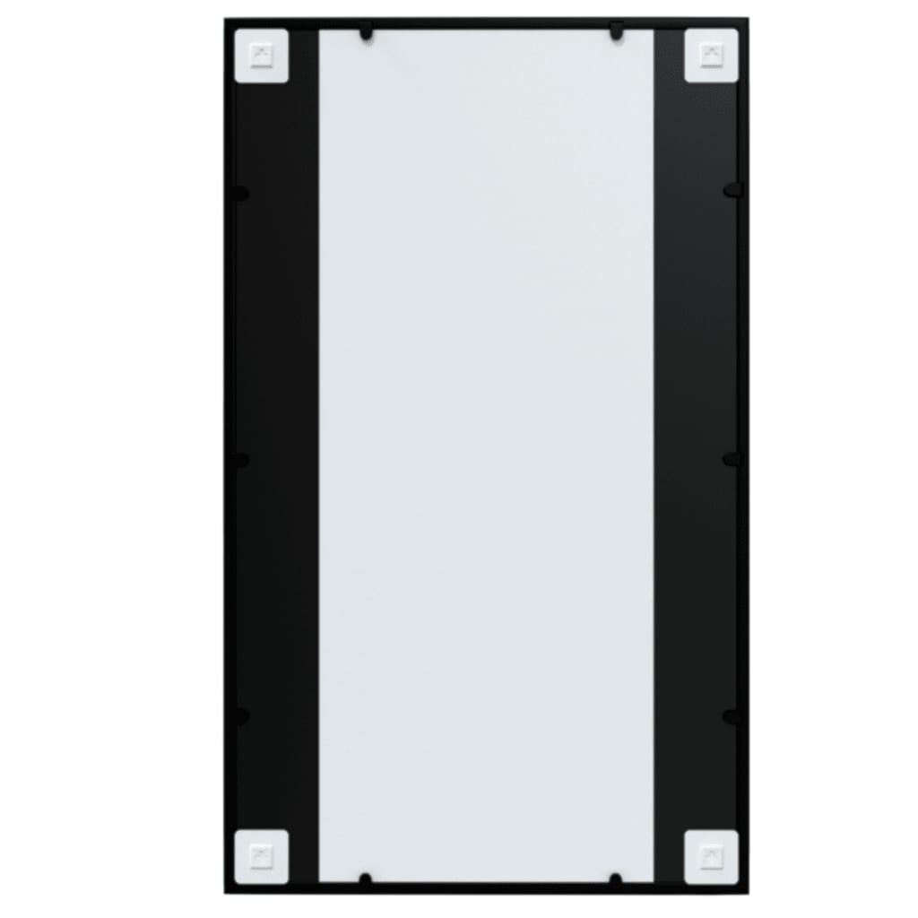 Vidaxl Wandleuchter, Schwarz, 100 x 60 cm, Metall
