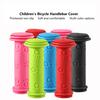 1 Pair Rubber Bike Bicycle Handlebar Grips Anti-slip Kids Girls Boys Scooter Handlebar Colorful Streamers Decoration Ribbon Bicycle Accessories