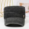 Fashion Anti-UV Fishing Hat Polyester Casual Baseball Cap Outdoor Sunscreen Retro Peaked Cap Spring Summer