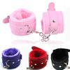 Handcuffs PU Leather Restraints Bondage Cuffs Roleplay Tools Sex toys for Couples Game 4 Colors