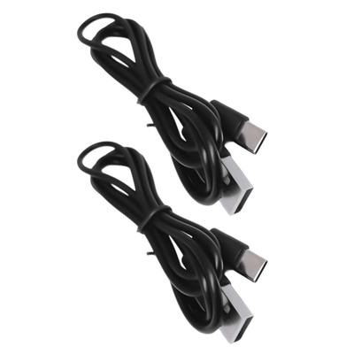 Set of 2pcs Universal Type C Charging Cord Cable Compatibility with Bluetooth-compatible Headsets and Mobile Devices