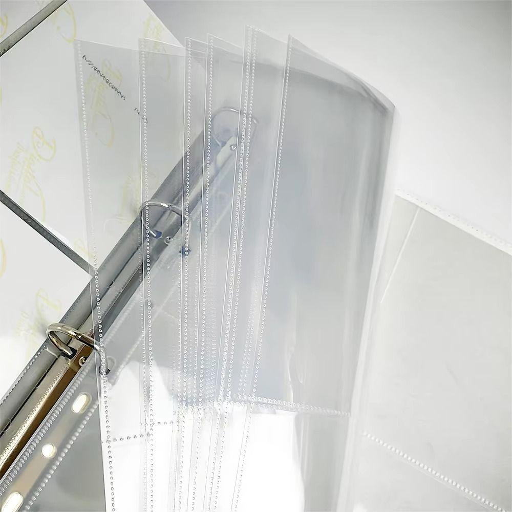 11-Hole Photo Album Pages A4 Photocards Sleeves Binder Refill Inner Page