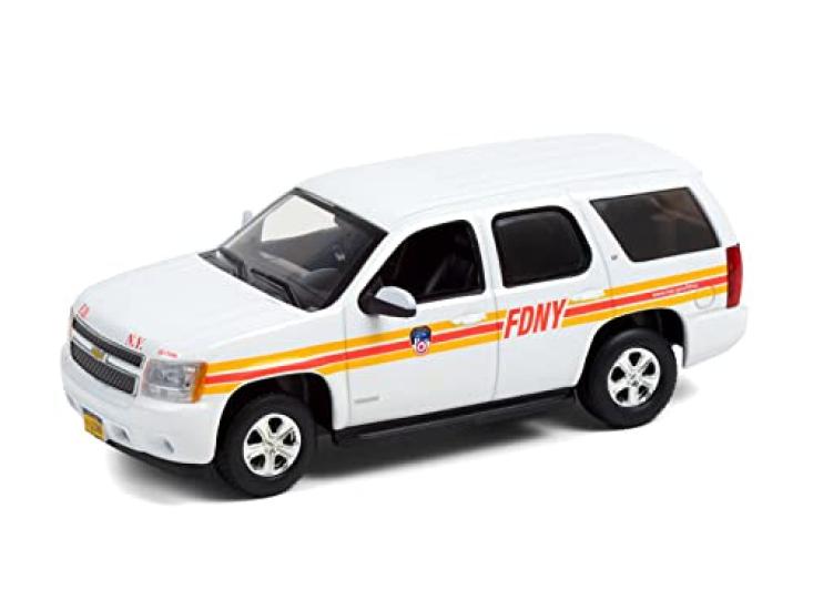Greenlight 143 SCALE “2011 CHEVROLET TAHOE - FDNY” Greenlight 143 Scale “2011 Chevrolet Tahoe - Fire Department of New York”