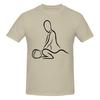 Massage Nude Feeling Tshirt Casual Girlish Feeling Solid Colors Cotton Tee
