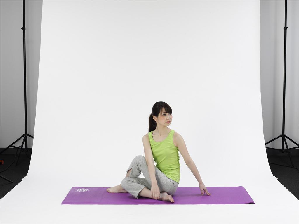 ALINCO Yoga 6mm FYG606V Mat, Thick, Violet,