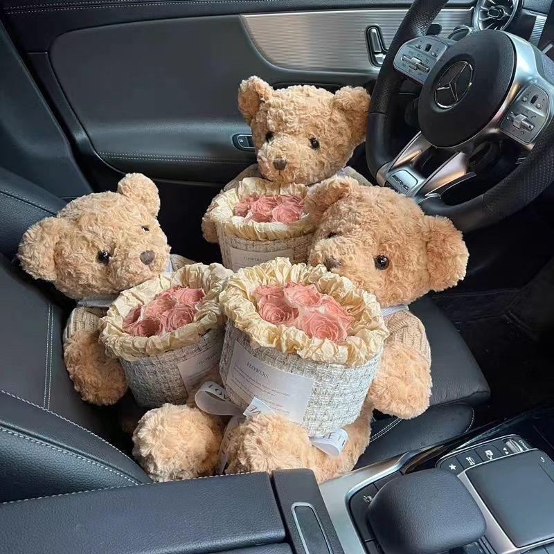 Teddy Bear Plush Doll Doll Hug Bear Valentine's Day Gift Bouquet Shirt Bear