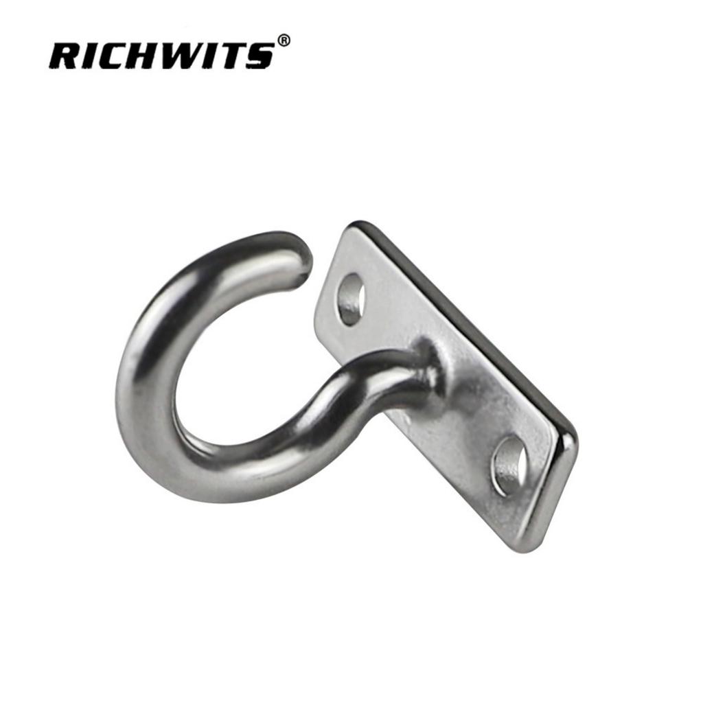 [6mm 304] Stainless Steel 304 Hook Plates, Question Mark Hooks, Hat Hooks, Curved Hooks, Hooks, Fan Hooks