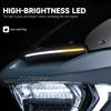For Harley Touring CVO Electra Street Glide Ultra 2023 - Motorcycle LED Decorative Lights with Function Daytime Running Lights