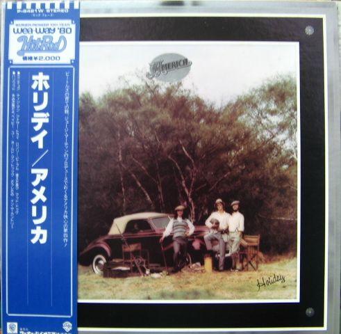 

LP Record AMERICA - Holiday P6421W WARNER BROS 1980 Japan Obi Rock Used