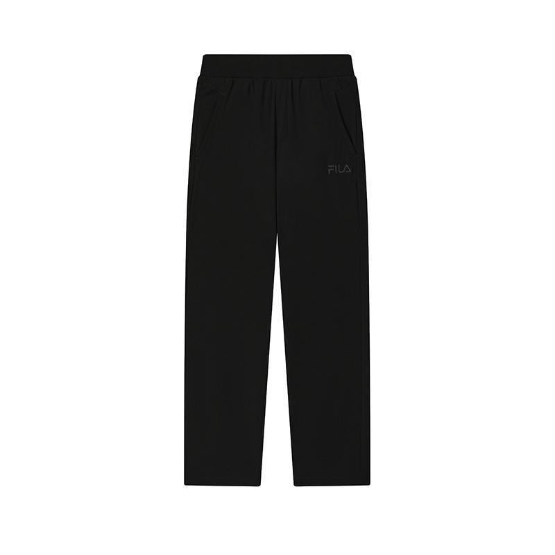 New FILA SS25 Casual Pants Men's Jet Black F11M538602F-BK