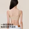 Large breasts show small women's seamless lifting, gathering and closing secondary breasts, anti-hanging semi-fixed cup, bra cover women's seamless